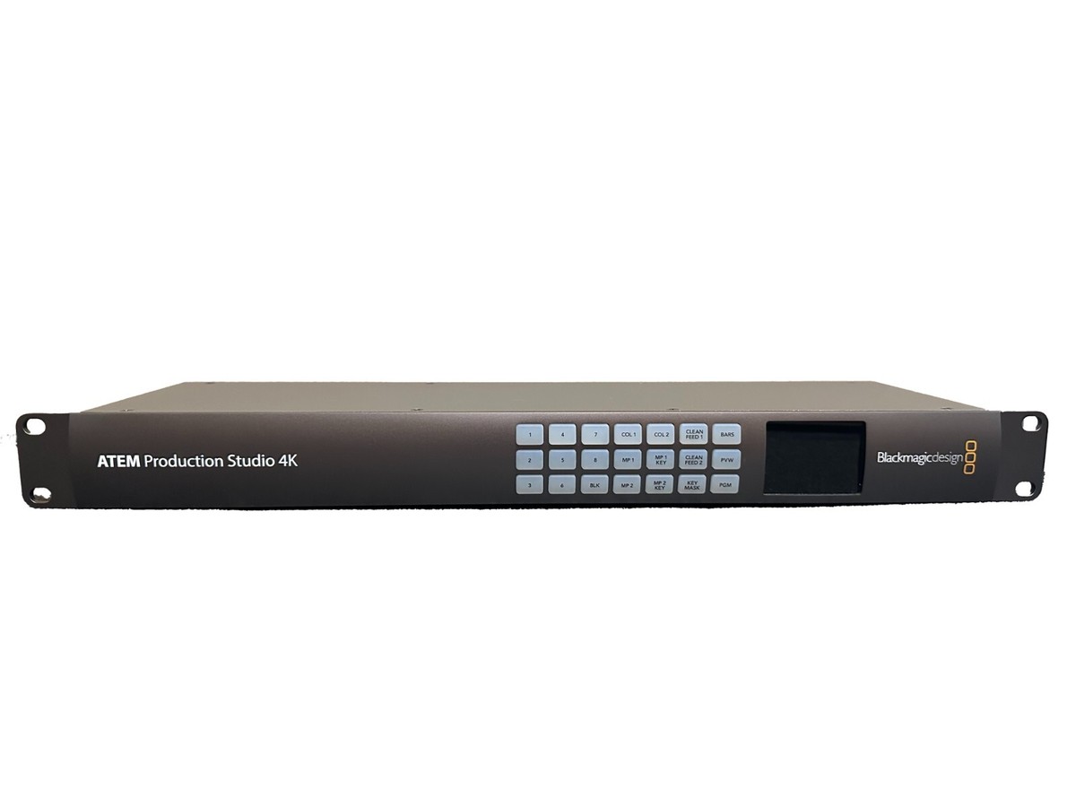 【ジャンク】BLACKMAGIC ATEM PRODUCTION 4K Blackmagic Design ATEM Production Studio 4K - Live Video