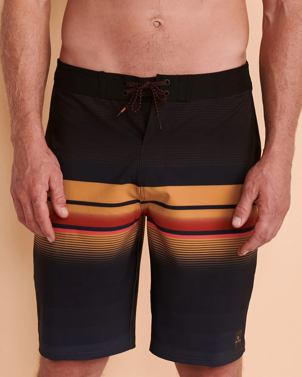 Shop Rip Curl La Punta Boardwalk 19" Shorts In Black - Fast Shipping