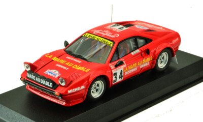 Miniature Best Model Ferrari 308 GTB Gr.4 - Tour De France #34 - Echelle 1/43 - Prése