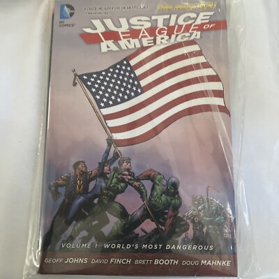JLA World's Most Dangerous by Geoff Johns (2013, Hardcover)