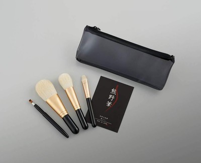 Zenith Kumano Makeup Brush Set Heart of Brush KFI-B124FCE 4 pieces