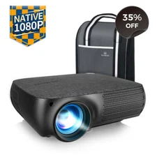 VANKYO Performance V610 Native 1080P LED Projector HD Home Theater 200" Display