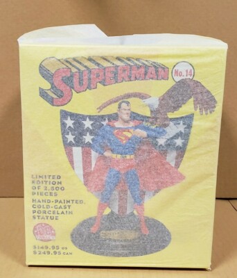 SUPERMAN #14 STATUE BY DC Comics, Fred Ray, Sculpted by James