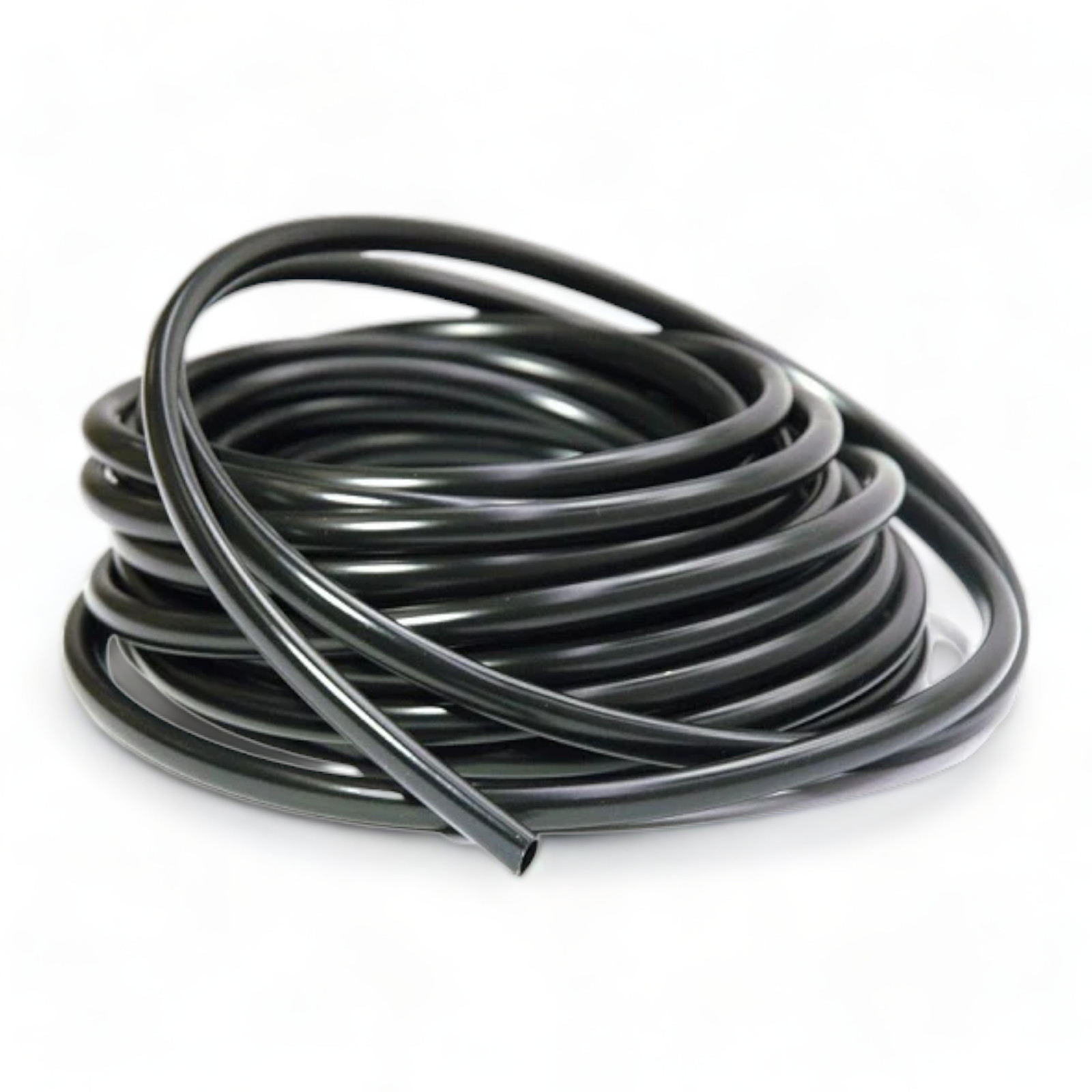 Flexible PVC Cable Sleeving Tubing Wiring Harness Black Automotive Wire Loom 2