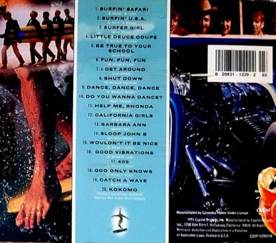 米5discs CD Beach Boys Good Vibrations: Thirty Years Of The Beach Boys C2077778129424 Capitol Records /00740 Beach Boys : Good Vibrations -- 30 Years Of The Beach Boys