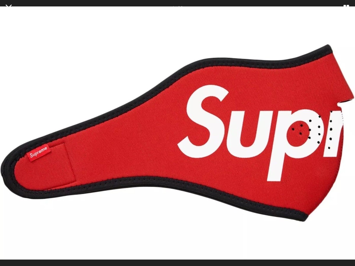 SALE SUPREME Neoprene Face Mask Red Going Skiing? / Canada