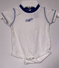 Los Angeles Dodgers MLB Adidas One-Piece Bodysuit Romper Baby Toddler 6-9 Months