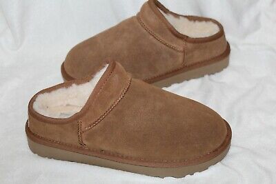 New UGG WOMEN'S CLASSIC SUEDE SHEEPSKIN SLIDE 特価セール中 【新品】UGG LANE 23.5 CHESTNUT SLIPPER SUEDE モカシン