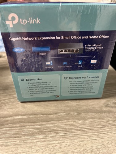 TP-LINK LS1005G 5-Port 10/100/1000Mbps Desktop Switch - Picture 5 of 7