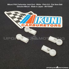 Mikuni Phh Carburetor Linkage Joint End White Pitch 0.8 N110407 Fit 8mm 4pc