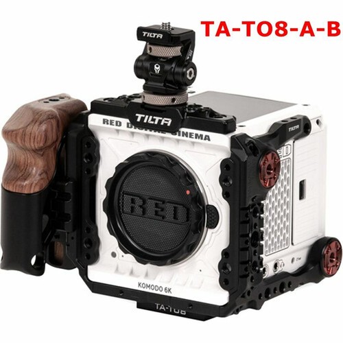 Tilta RED KOMODO K6 Kit Cage Plate Adpater Wooden Handle Battery Adapter (Black) - Picture 4 of 15
