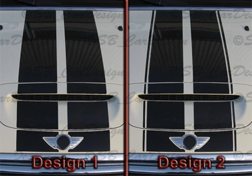 Viper-Streifen Adesivo Strisce adatto per BMW Mini Cooper Coupé " S " R58 Works - Immagine 2 di 2