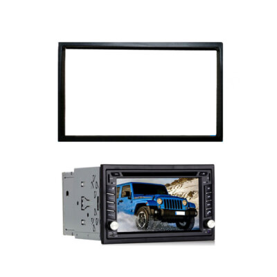 2 DIN Car Radio Front Panel Frame Face Plate for Universal 7 Inches Car Android