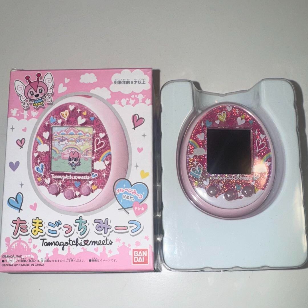 Tamagotchi On Magic Pink Bandai Japan 2018 Virtual Pet Toy / Good