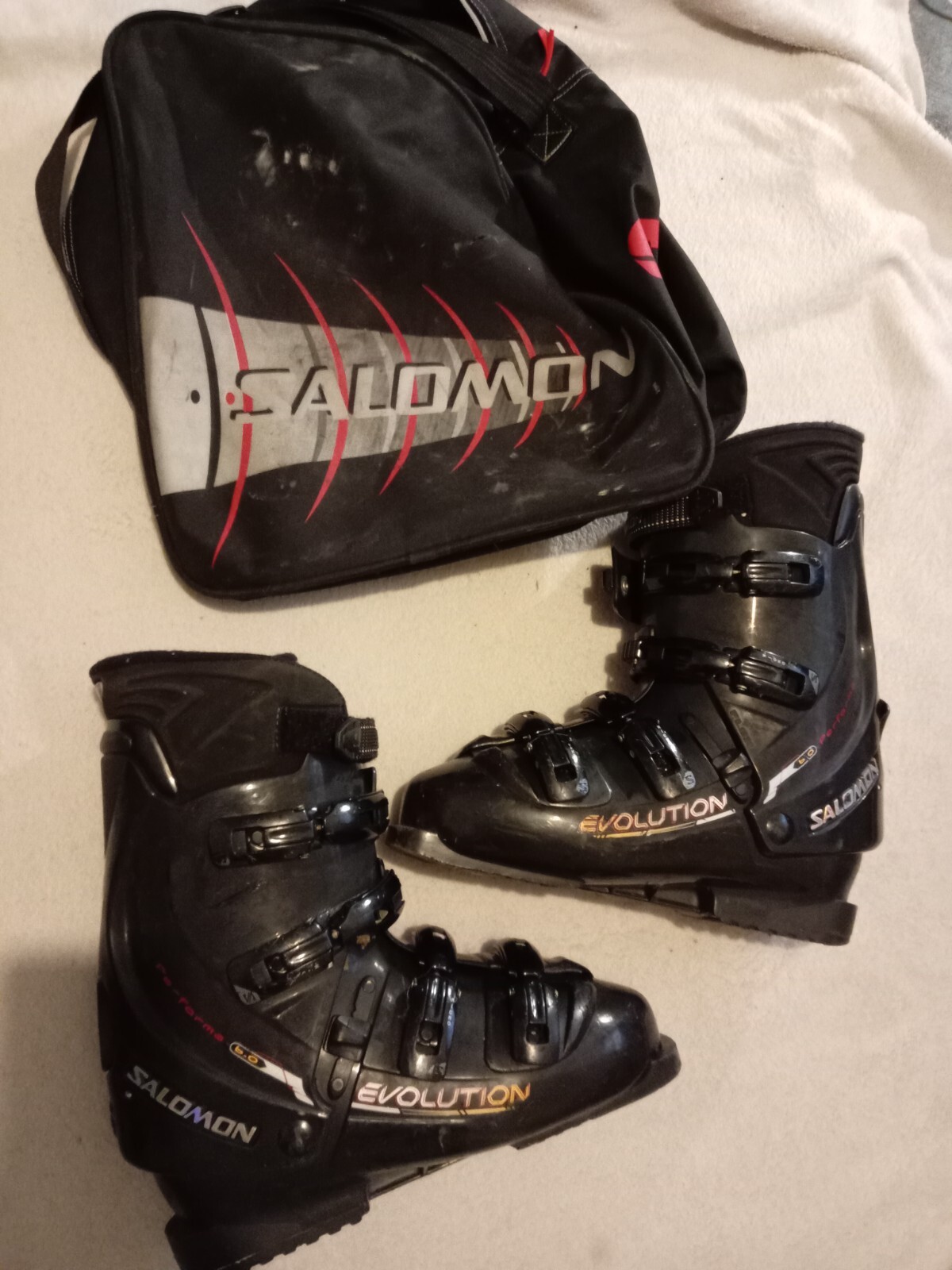 SALOMON Scarponi da sci Salamon Evolution usati in buone condizioni