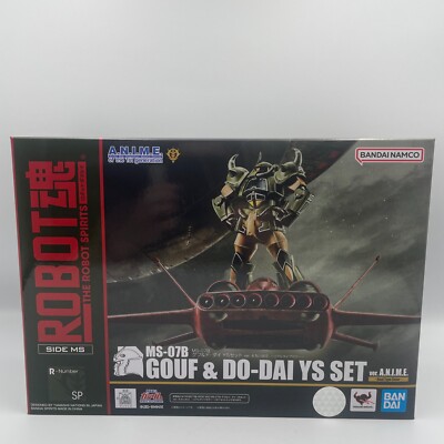 ROBOT SPIRITS SIDE MS MS-07B Gouf Dodai YS Set ver. A.N.I.M.E. Figure Bandai Toy