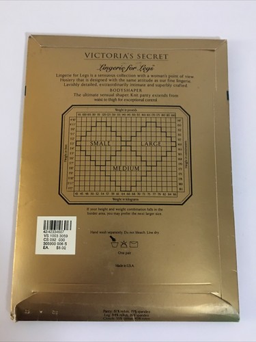 Victoria's Secret (2) Paar cremefarbene Spitzen Top Overknee Gr. S - Bild 4 von 7