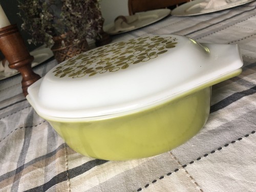 Pyrex Vintage Verde Oliven Auflaufform 1 1/2 Quart #043 - Bild 8 von 11