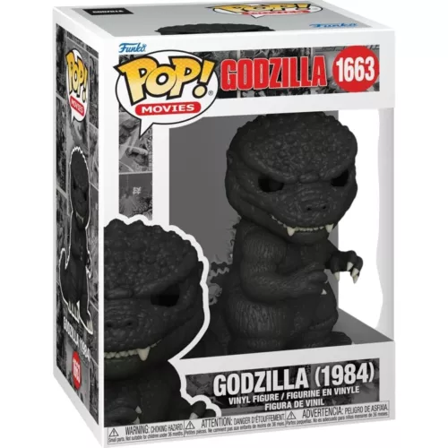 Godzilla 1984 Funko Pop #1663 Figure Movies Godzilla 70th Anniversary Monsters