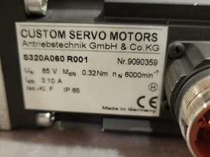EKRA E5 Custom Servo Motors S320A060 R001