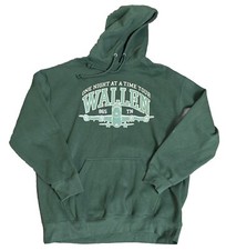 Morgan Wallen 2024 Hoodie Sweatshirt Sz 2XL Green One Night at a Time World Tour