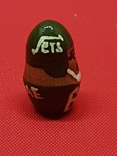 NEW YORK JETS NFL RUSSIAN NESTING WOODEN DOLL set TESTAVERDE - Picture 10 of 11