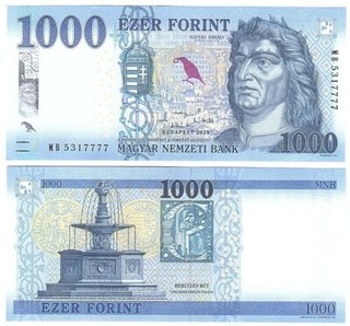 Hungary _ 1000 Forint 2025 UNC P. 203 Lemberg Zp