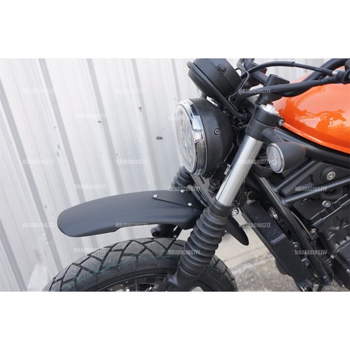 FRONT FENDER FAIRING MATTE BLACK FIT FOR HONDA SCL CL 300 500 2023-2024 - Picture 10 of 16