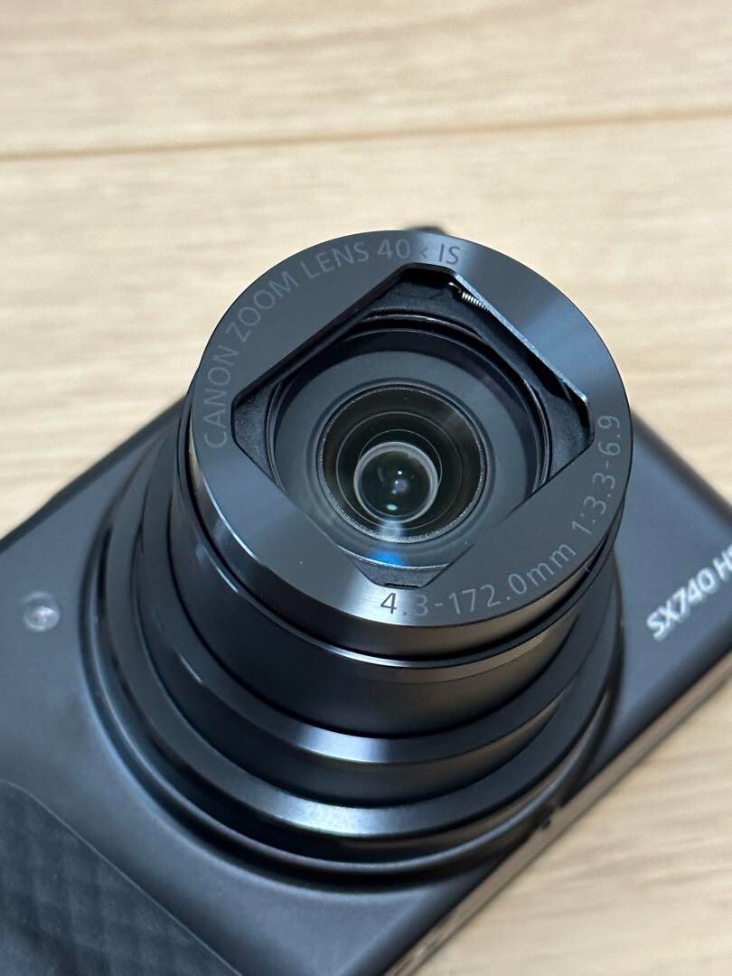 Canon PowerShot SX740 HS 20.3MP Digital Camera - Black- 40x Zoom