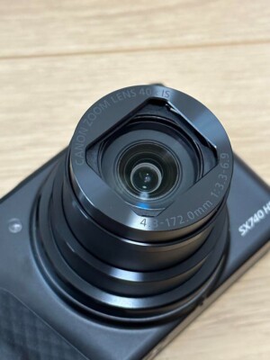 Canon PowerShot SX740 HS 20.3MP Digital Camera - Black- 40x Zoom