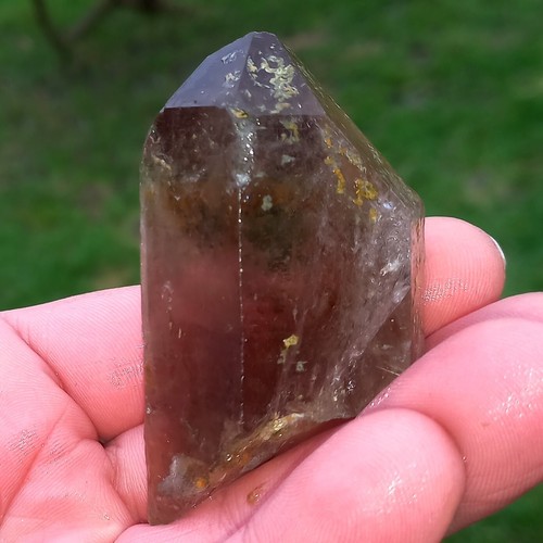 Wasserklar Rauchquarz BERGKRISTALL Spitze Nr4P Rock Crystal Klarheit der Gefühle