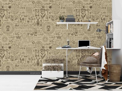 3D Da Vinci Painting Wallpaper Wall Mural Removable Self-adhesive 126
