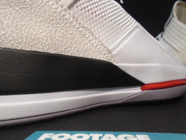 NIKE AIR JORDAN XXXIII 33 SE WHITE GOLD FIRE RED CEMENT GREY CD9560-106 NEW 8 - Image 2 of 4