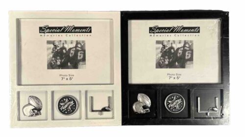 Lot of 2 Special Moments Memories Collection Football Picture Frames - Picture 1 of 10