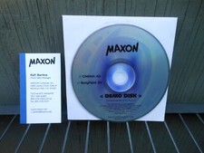 Maxon Cinema 4D Studio / BodyPaint 3D CD-ROM Software RARE 2002 DEMO DISK 12D