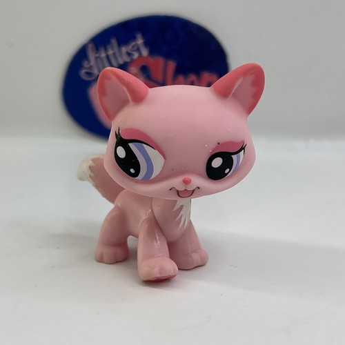 Figurine Littlest Pet Shop #1059 Walking Kitty Cat - Original Hasbro LPS