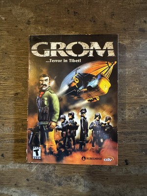 Grom (PC, 2003) Small Box Brand New Sealed PC Computer Video Game