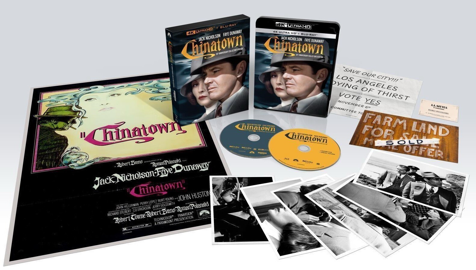 Blu-Ray 4K Uhd Chinatown (Blu-Ray 4K Ultra HD+Blu-Ray) (CE 50Â° Anniversario)