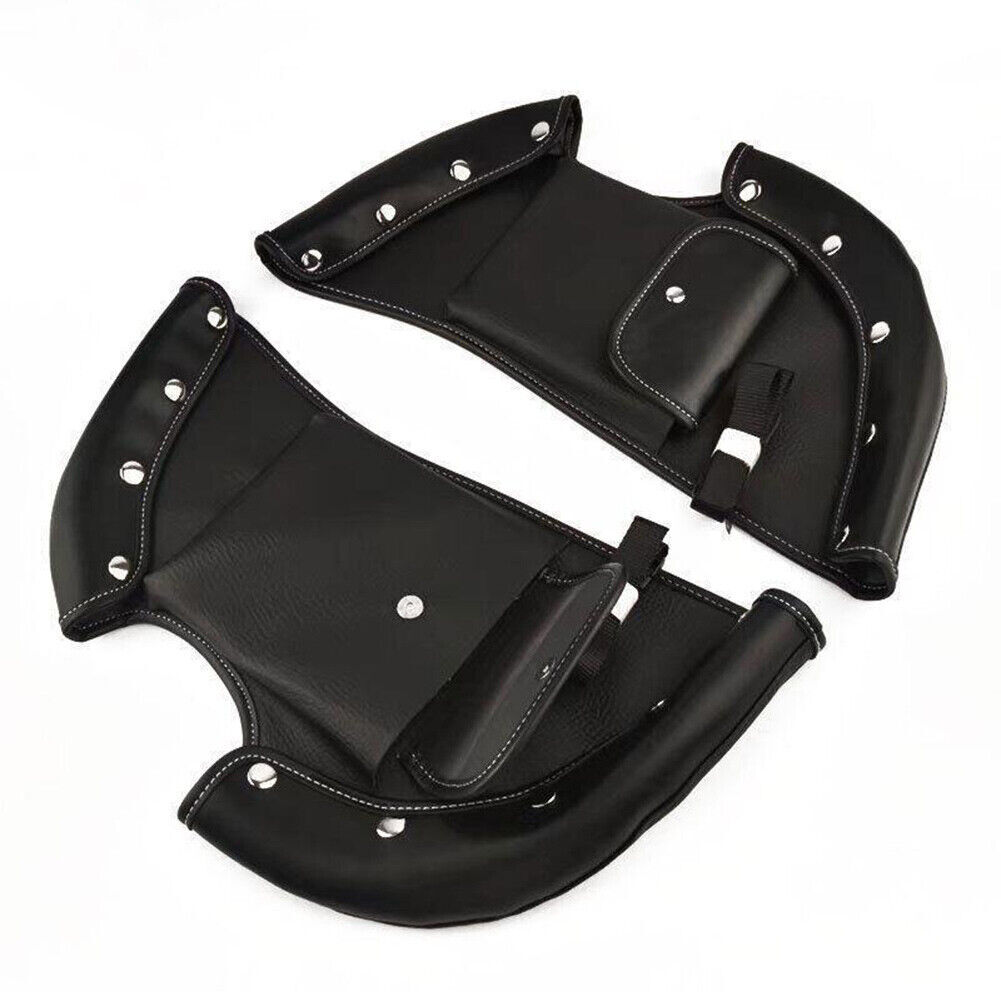 Lower Chap Leg Warmer Wind Deflector For Indian Chief Chieftain Roadmaster Black