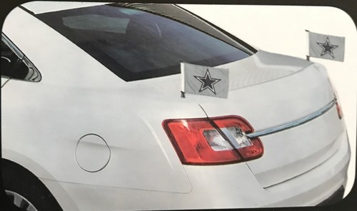 NFL,MLB Team Ambassador Car Flag Hood / Trunk 2 Piece Set-New - Picture 35 of 67