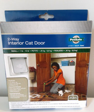 PetSafe Cat Dog Door Small 1 lb - 15 lb CD10-050-11 2-Way Interior Brand New 