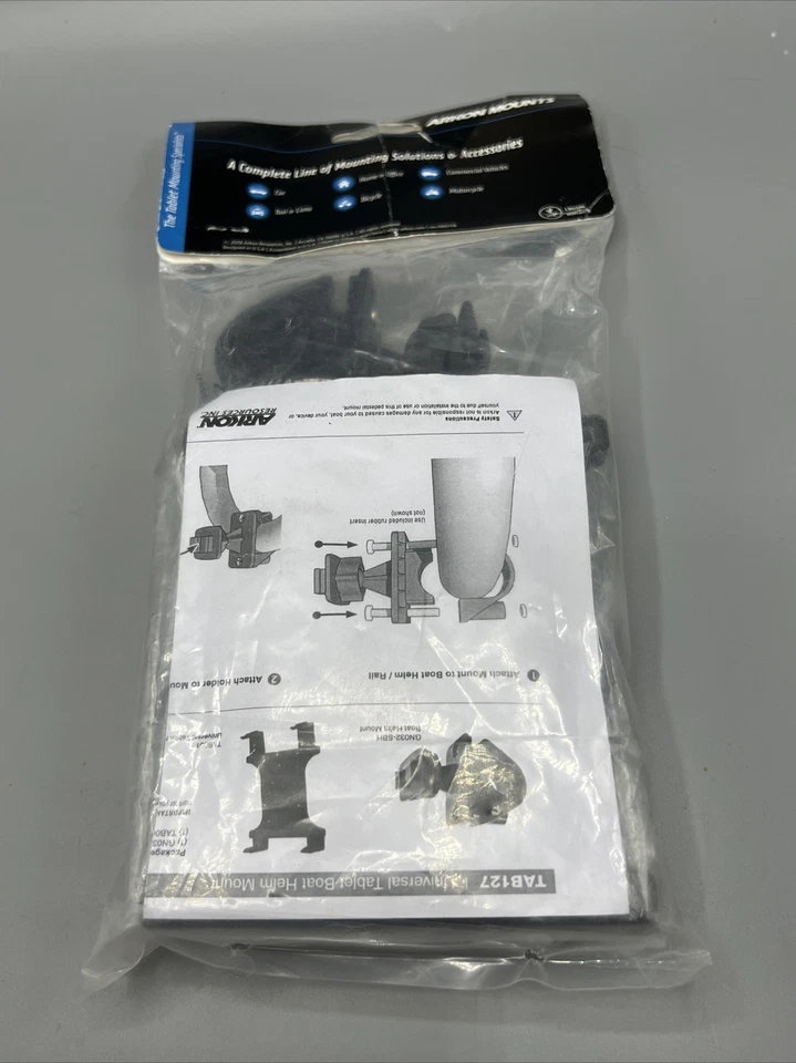 Bike Sail-Boat Helm Handlebar Tablet Mount for Apple iPad 3,2,Air Pro, LG,TAB127 - Image 3 of 4