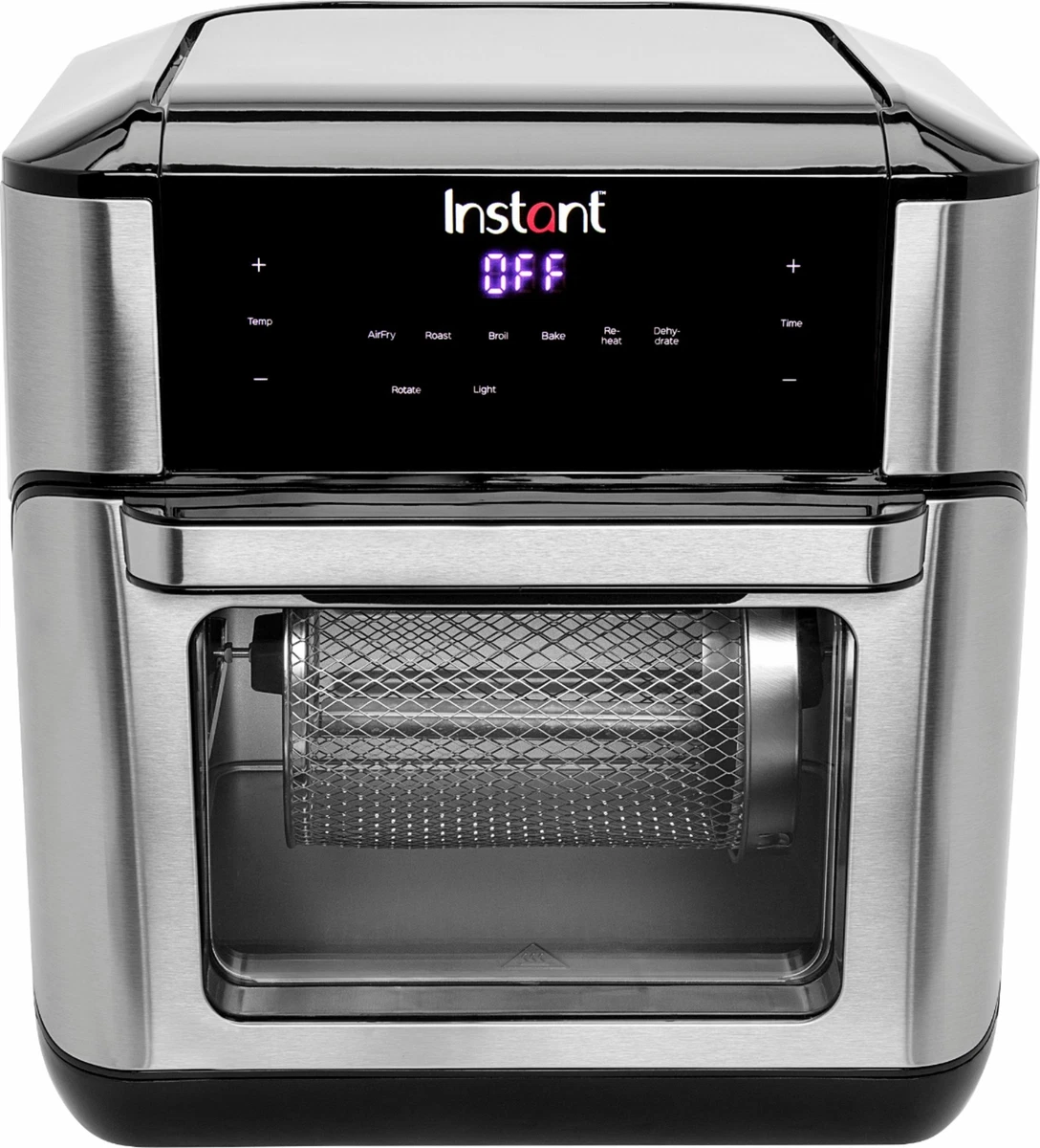 Instant Brands Vortex Plus 10-Quart Stainless Steel Air Fryer in the Air  Fryers department at