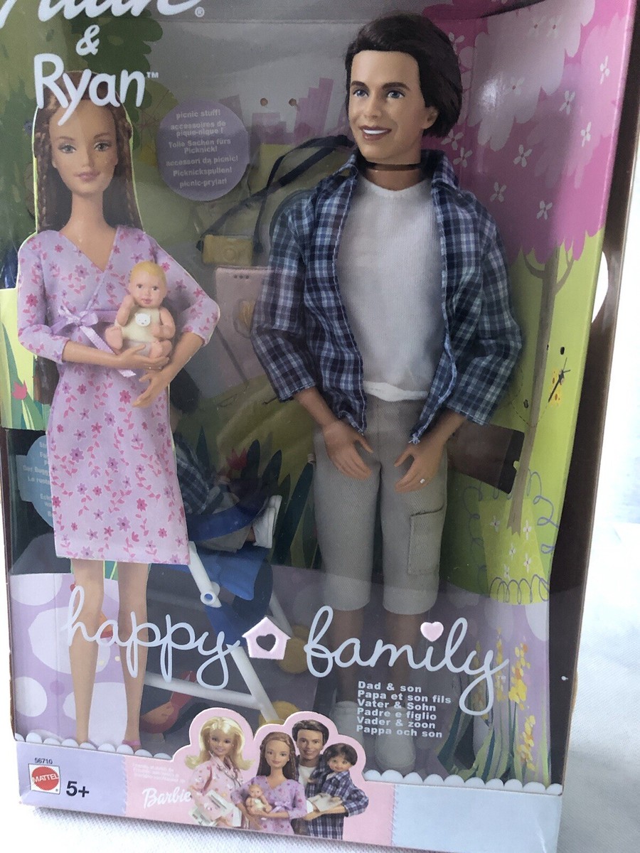 Barbie Happy Family Alan And Ryan Mattel 56710 RARE with