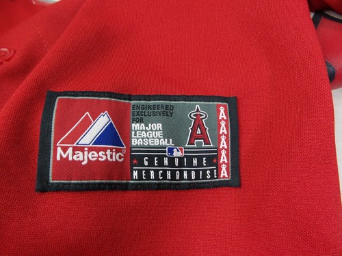 Vintage Majestic Anaheim Angels Josh Hamilton Baseball Jersey Size Men's Medium - Picture 5 of 8