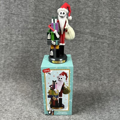 Kurt Adler Nightmare Before Christmas Jack Skellington 6'' Nutcracker Decoration