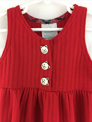 Healthtex Baby Girls Sleeveless Jumpsuit Size 24 Months Made in USA - Picture 2 of 7