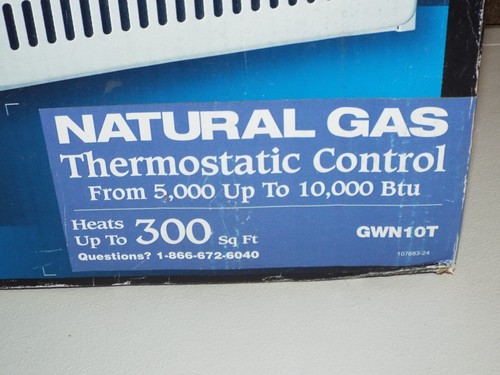 Glo-Warm Blue Flame Vent-Free Heater Natural Gas 5,000 - 10,000 BTU to 300 SQFT - Picture 3 of 12