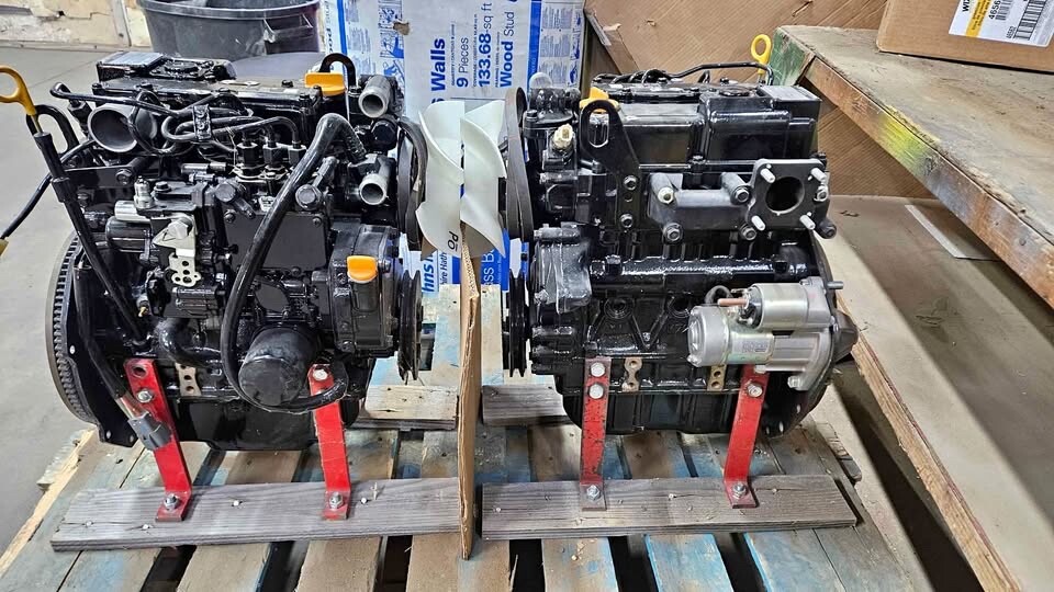 Yanmar 3TNM72-APB 3 Cylinder Diesel Engine 22.9HP Net 24.9HP Gross