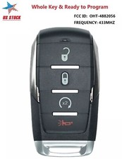 For Dodge Ram 1500 2019 2020 2021 2022 2023 2024 Remote Smart Key Fob 4-button